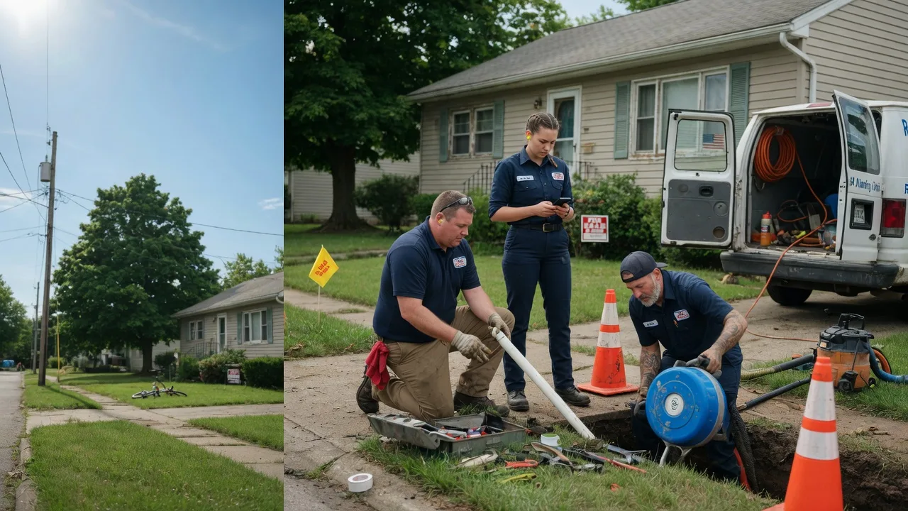 Sewer Line Repair in Grantville, KS near me